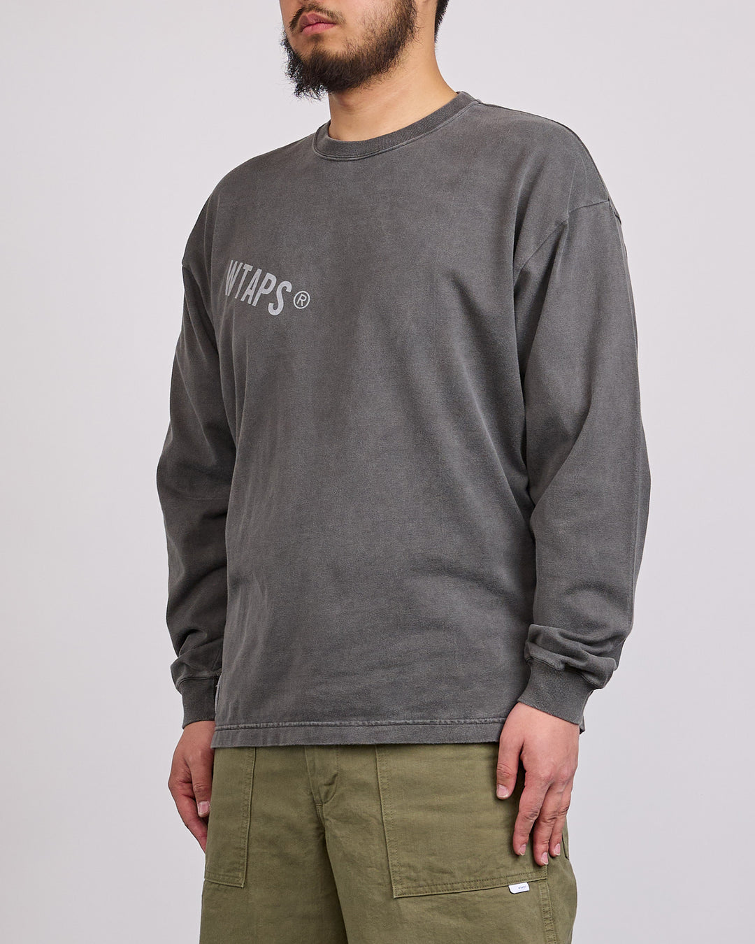WTAPS SIGN OD LS T-Shirt Black