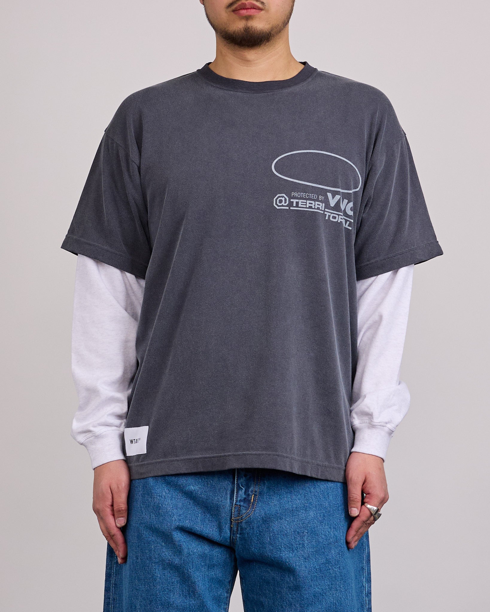 WTAPS SLDR LS Combo T-Shirt Gray – LESS 17
