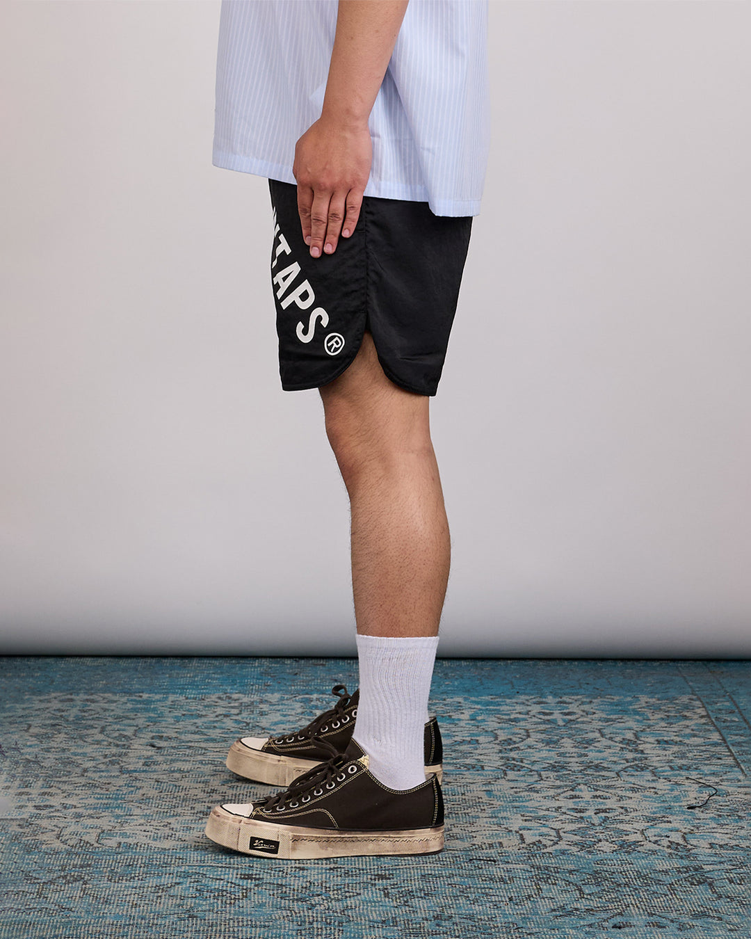 WTAPS SPSS2501 Nylon Twill Short Black