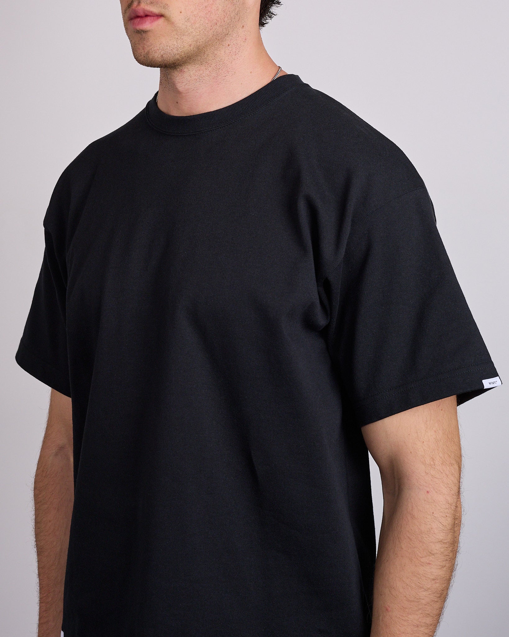 WTAPS Sign YD Label Embroidered T-Shirt Black – LESS 17