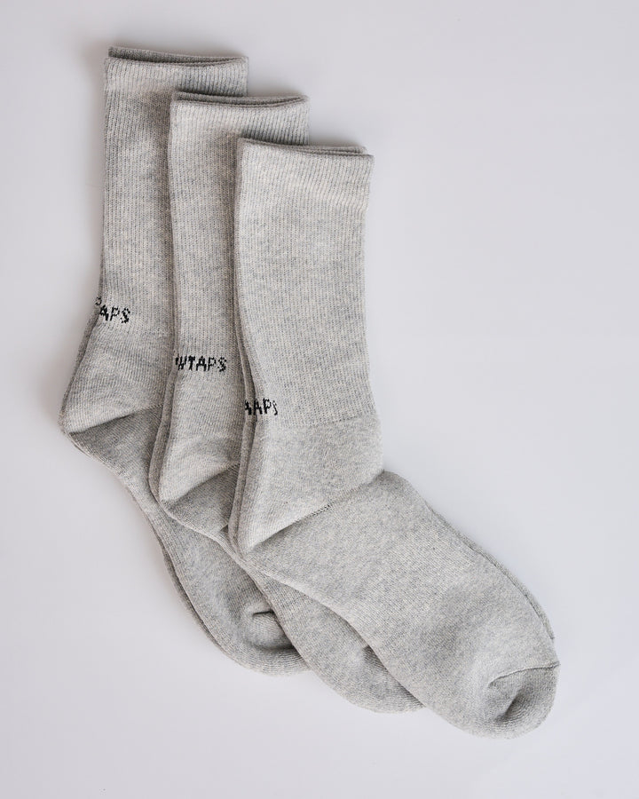 WTAPS Skivvies Sox 3-Pack Sock Gray
