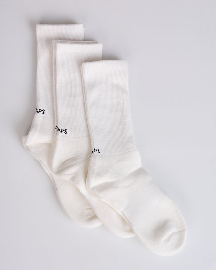 WTAPS Skivvies Sox 3-Pack Sock White