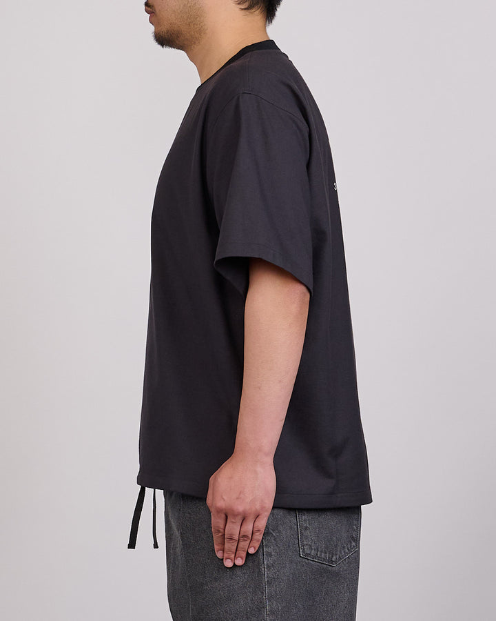 WTAPS Smock SS Woco Twill Crewneck Black