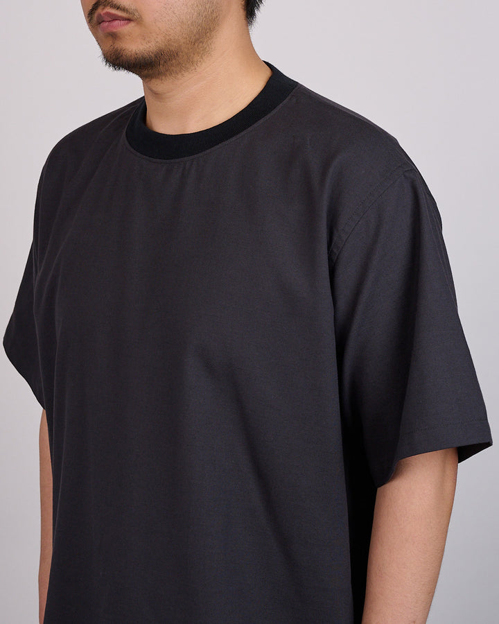 WTAPS Smock SS Woco Twill Crewneck Black