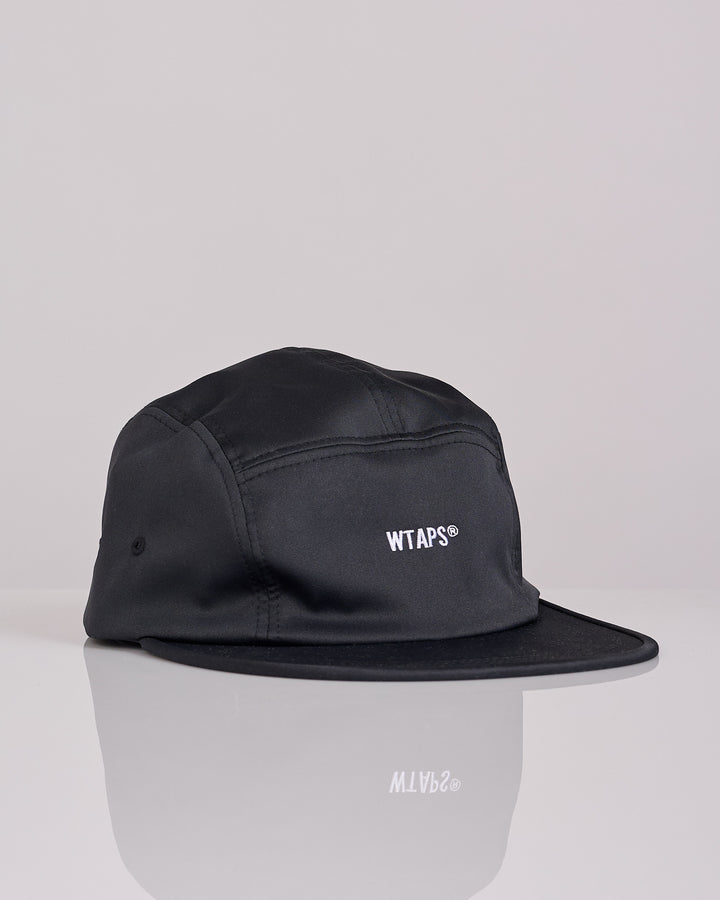 WTAPS T-5 01 Poly Satin 5-Panel Cap Black