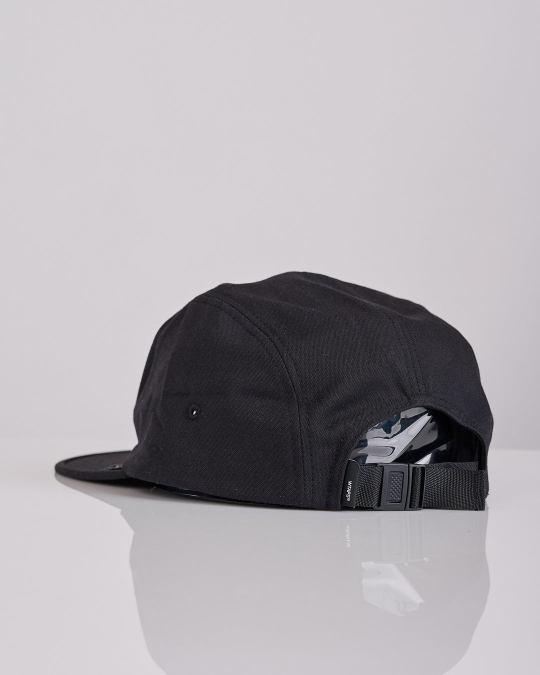 WTAPS T-5 02 NYCO Canvas Cordura 5-Panel Cap Black