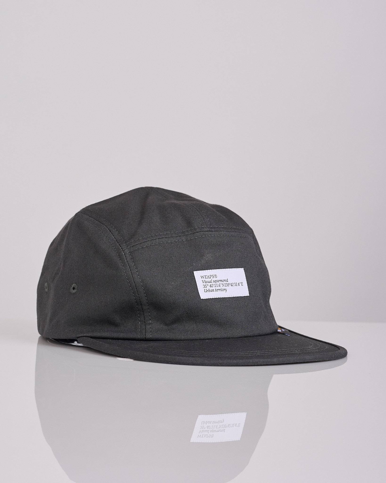 WTAPS T-5 02 NYCO Canvas Cordura 5-Panel Cap Charcoal – LESS 17