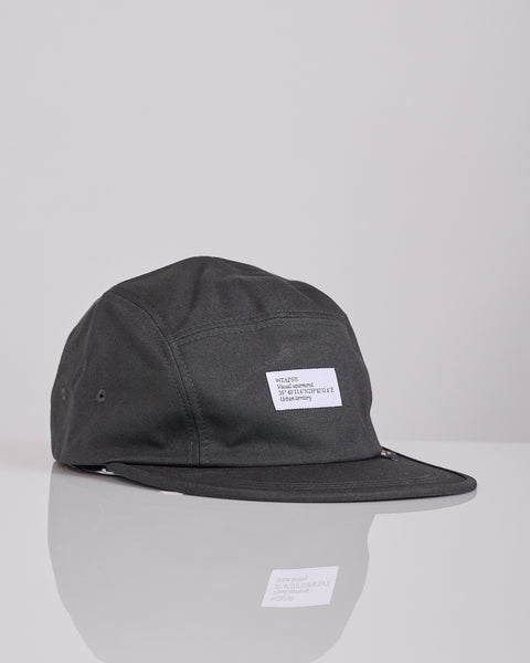 WTAPS T-5 02 NYCO Canvas Cordura 5-Panel Cap Charcoal – LESS 17