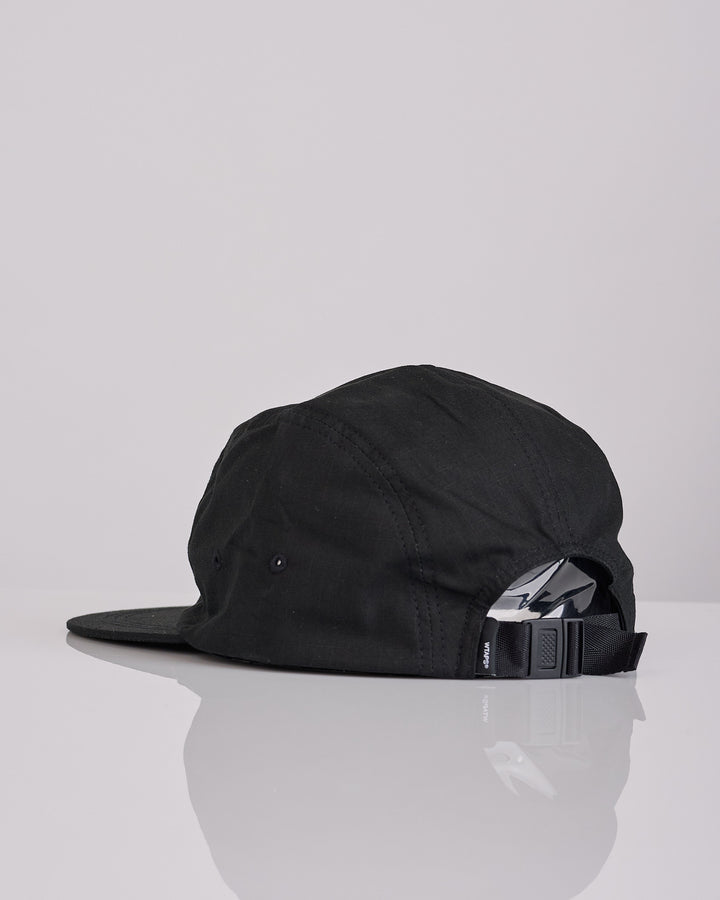 WTAPS T-5 03 Cotton Ripstop 5-Panel Cap Black