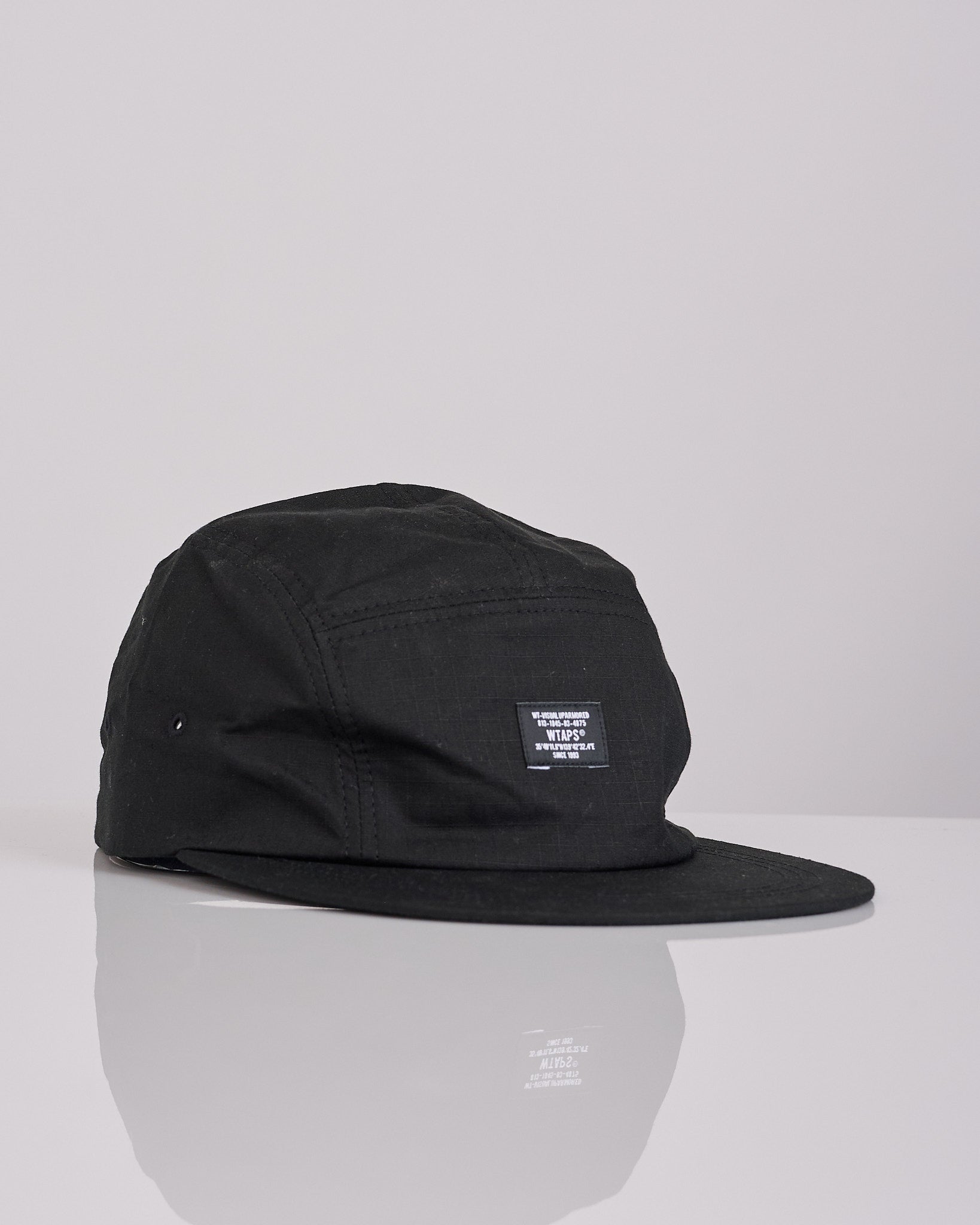 WTAPS T-5 03 Cotton Ripstop 5-Panel Cap Black – LESS 17