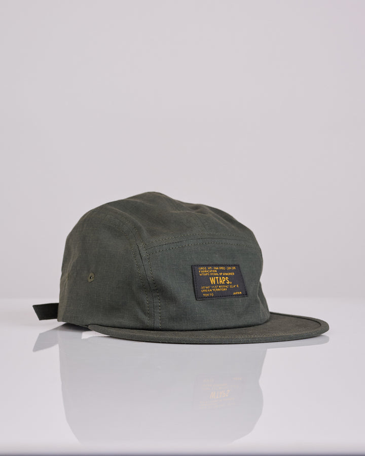 WTAPS T-5 03 Cotton Ripstop 5-Panel Cap Olive Drab