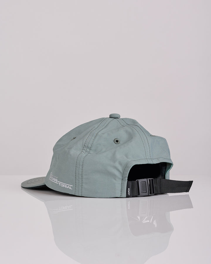 WTAPS T-6M 01 Nylon Tussah PERTEX Cap Gray