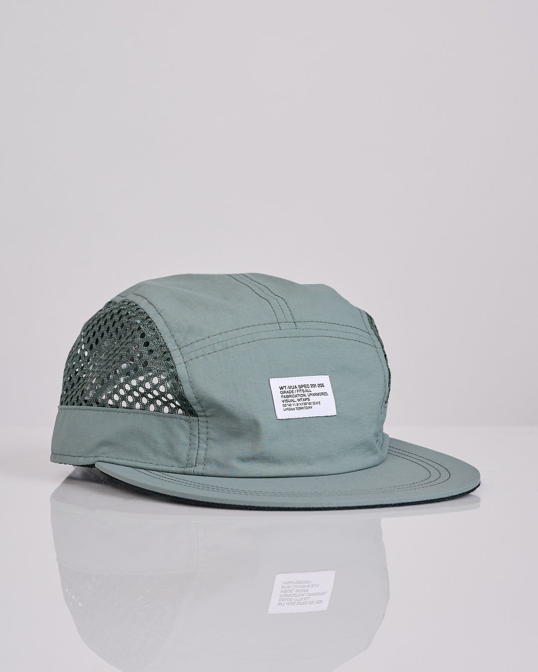 WTAPS T-7 Nylon Tussah PERTEX Cap Gray