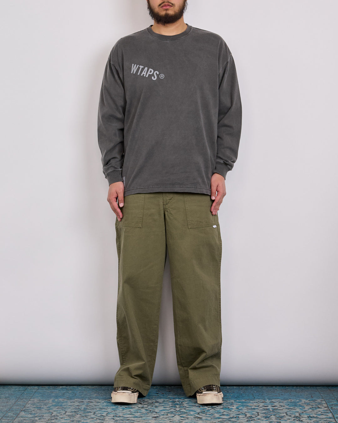 WTAPS WRKT2001 Cotton Twill Pant Olive Drab
