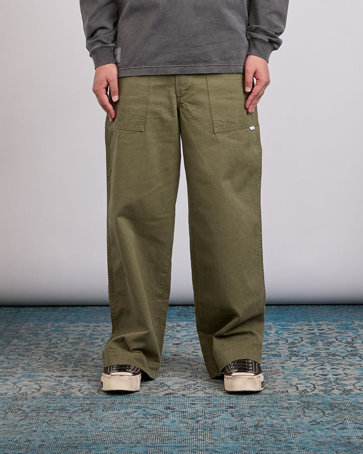 WTAPS WRKT2001 Cotton Twill Pant Olive Drab