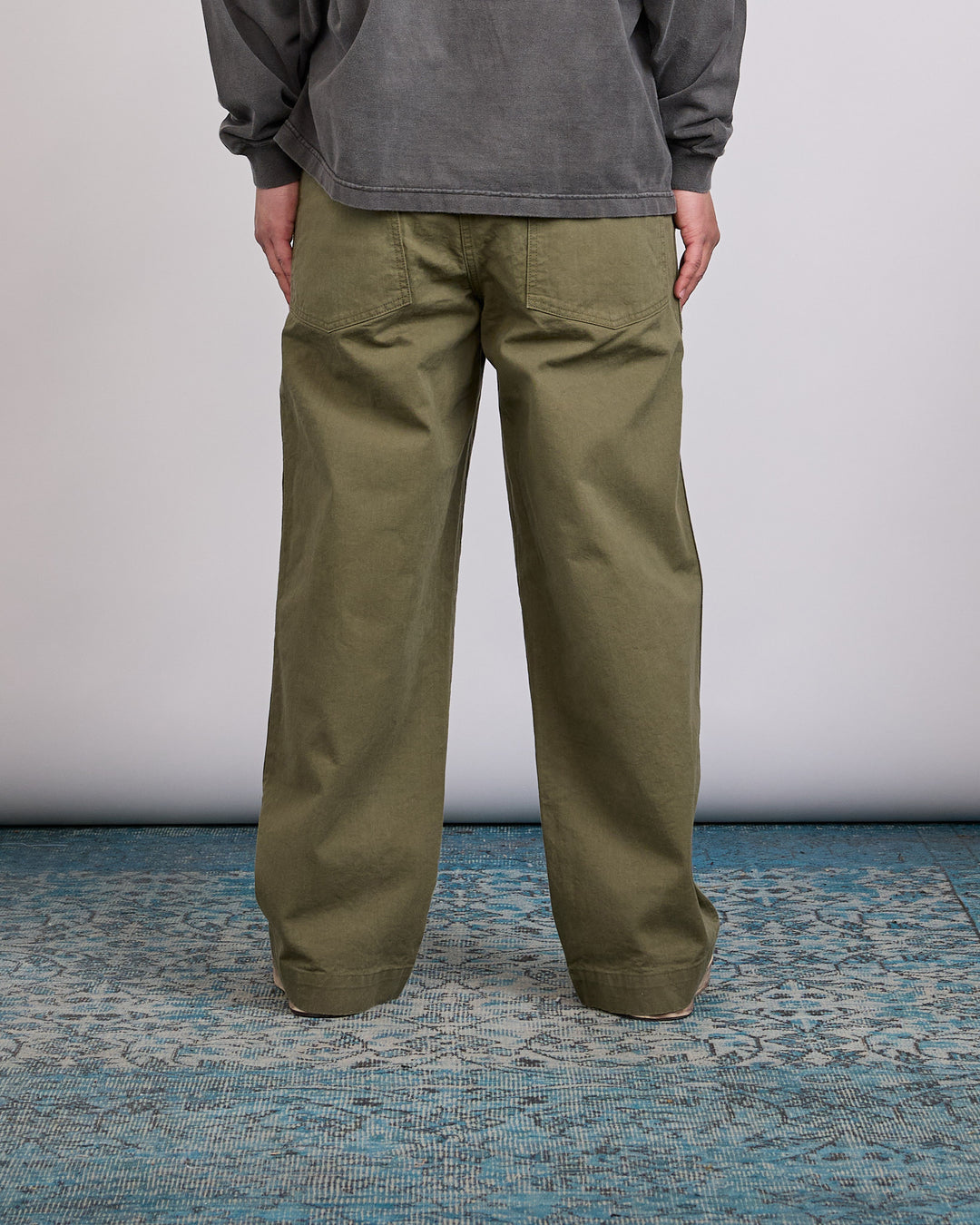 WTAPS WRKT2001 Cotton Twill Pant Olive Drab