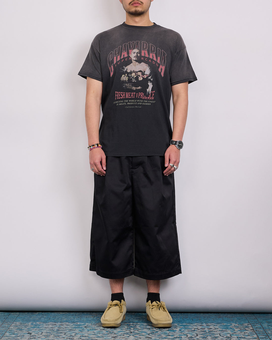 Willy Chavarria Borracho Pant Black