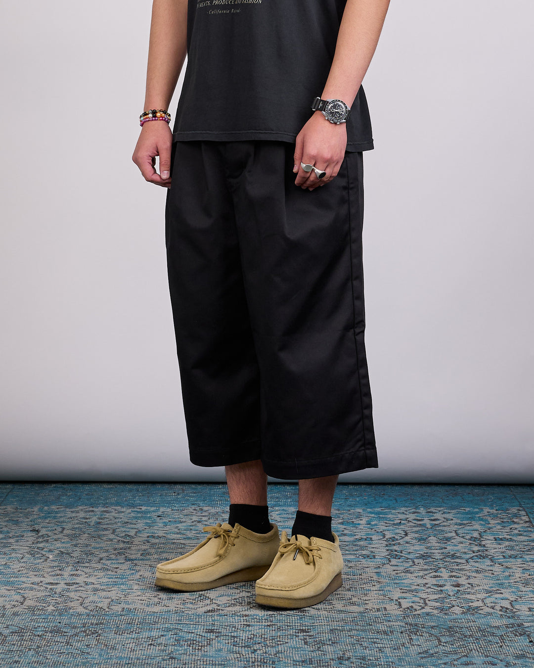 Willy Chavarria Borracho Pant Black