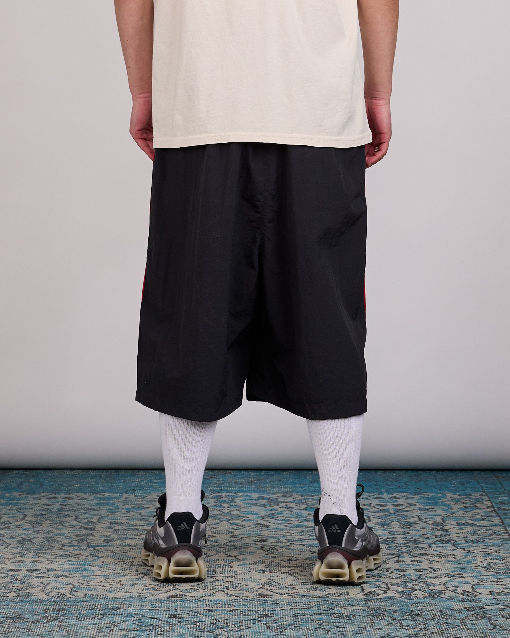 Willy Chavarria Casa de Cavarria Orale Track Short Black – LESS 17