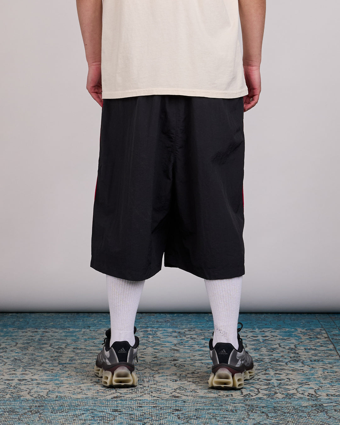 Willy Chavarria Casa de Cavarria Orale Track Short Black