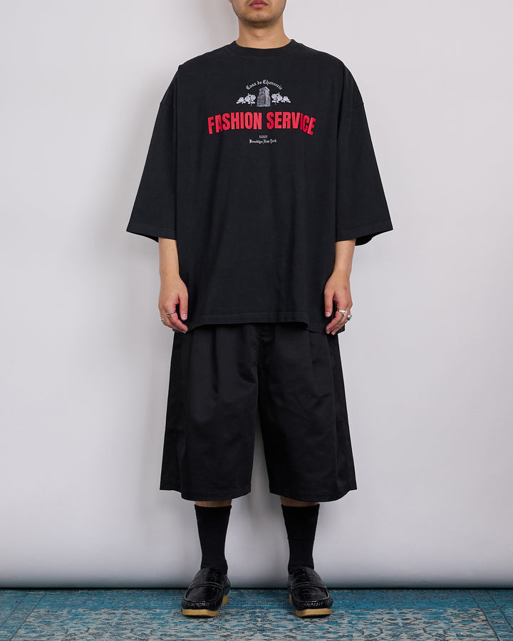 Willy Chavarria Casa de Chavarria Buffalo T-Shirt Black