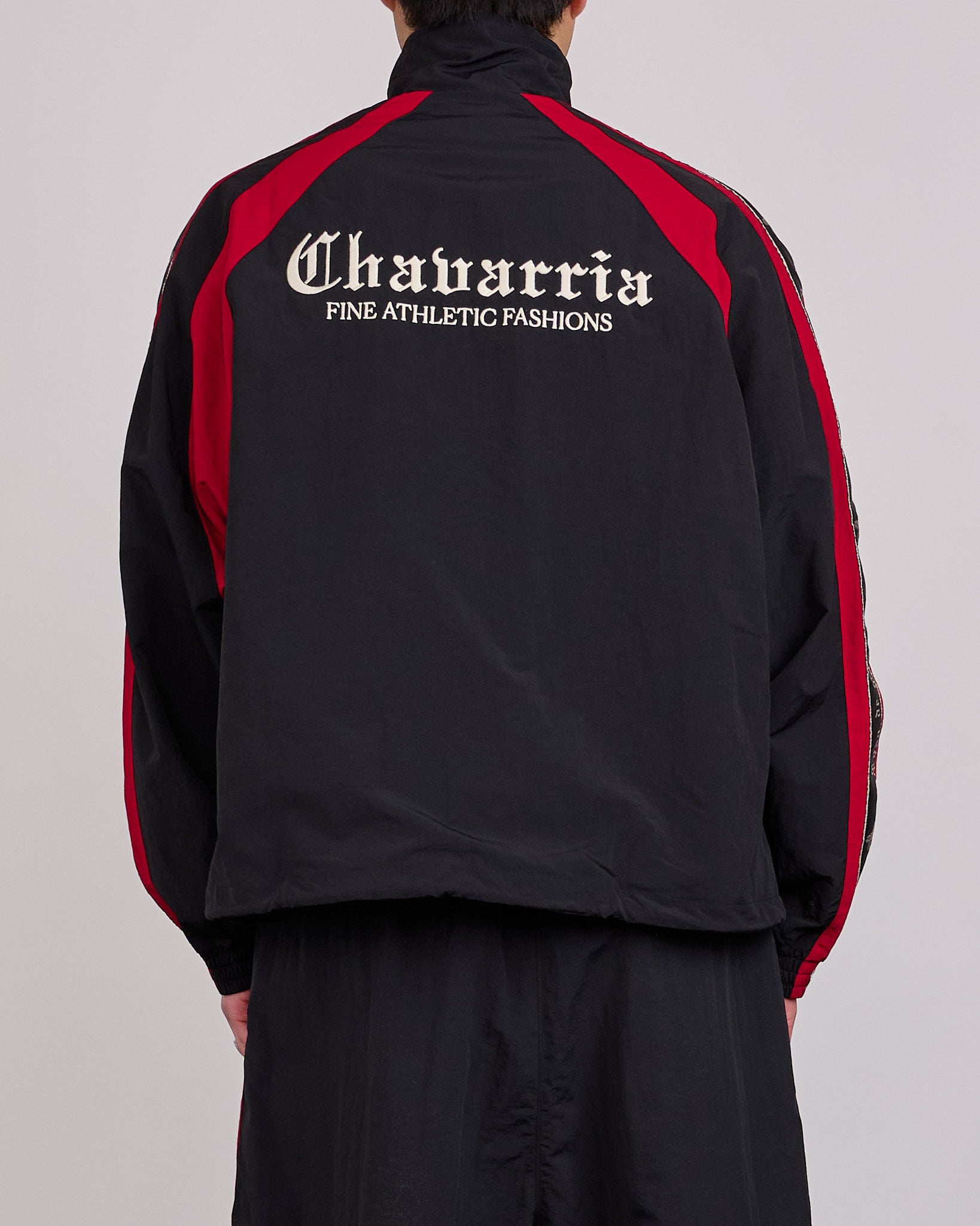 Willy Chavarria Casa de Chavarria Tape Jacket Black – LESS 17