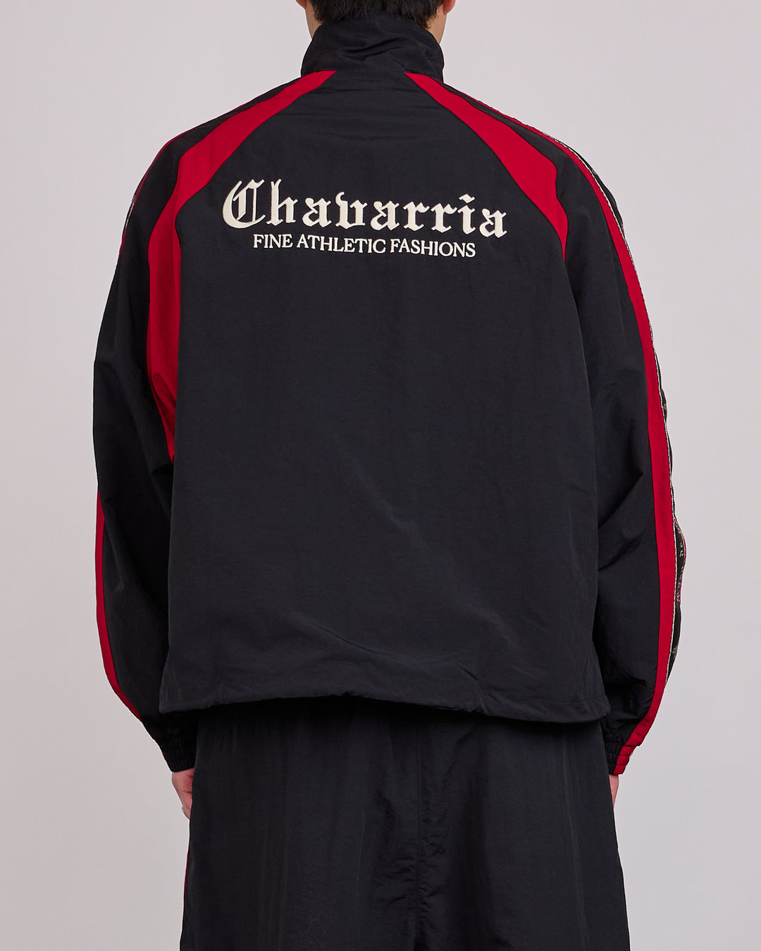 Willy Chavarria Casa de Chavarria Tape Jacket Black