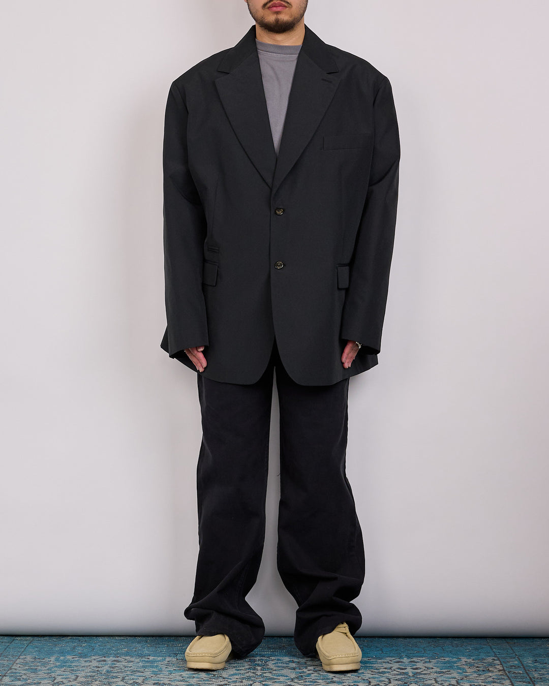 Willy Chavarria Chilango Tailored Jacket Black