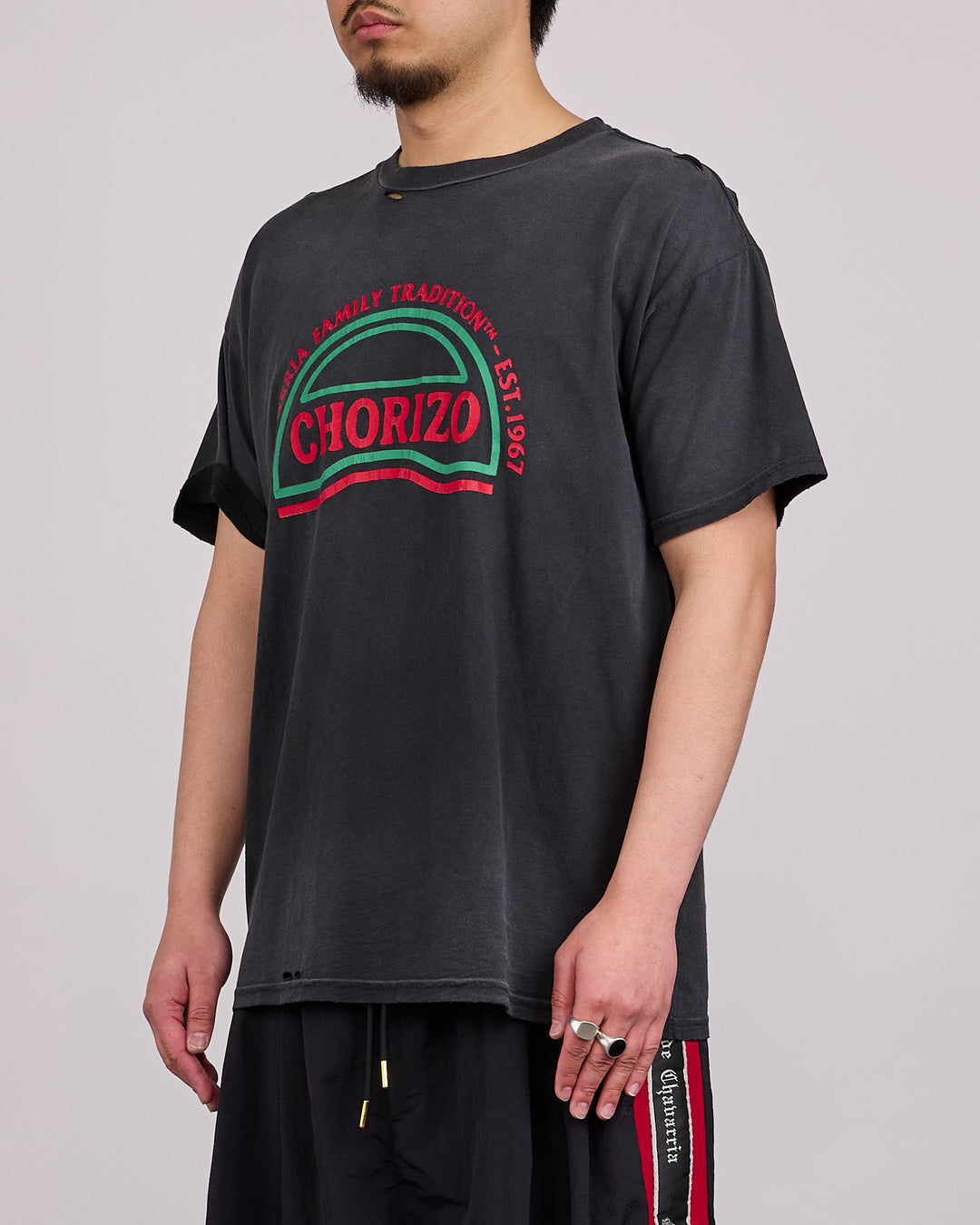 Willy Chavarria Chorizo Easy T-Shirt Black