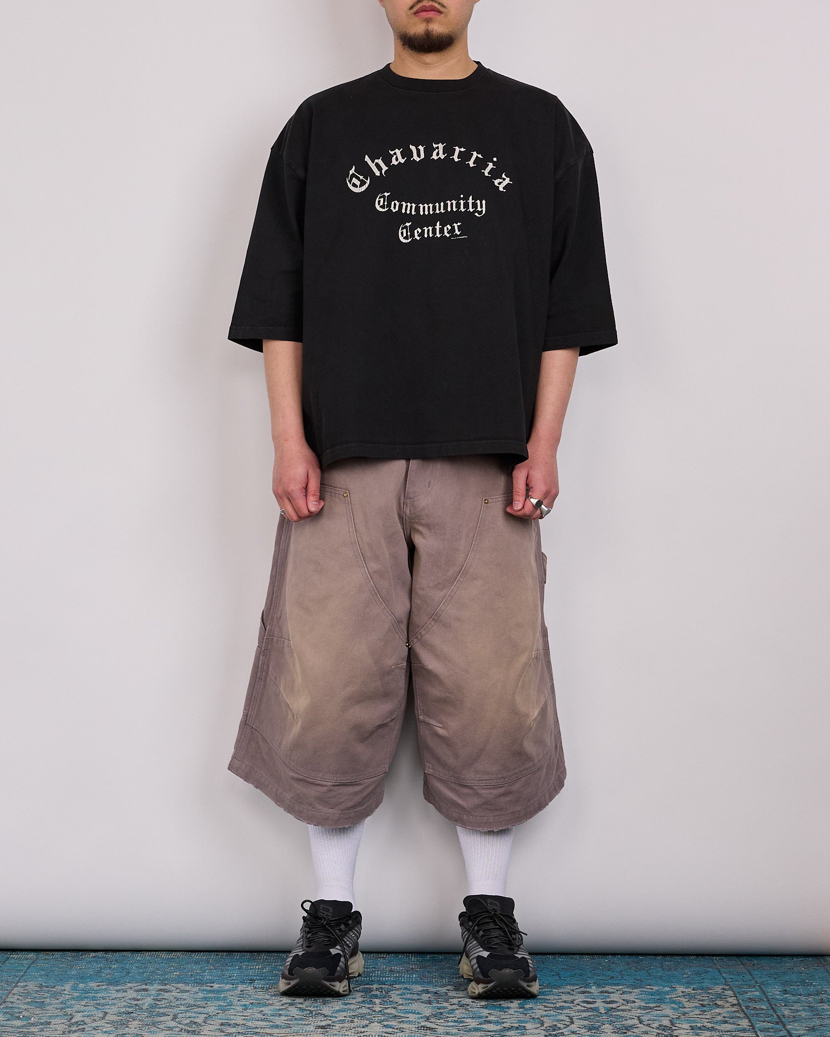 トップス WILLY CHAVARRIA / SAN JOSE SS T Buffalo Willy Chavarria Community Center Buffalo T-Shirt Black – LESS 17