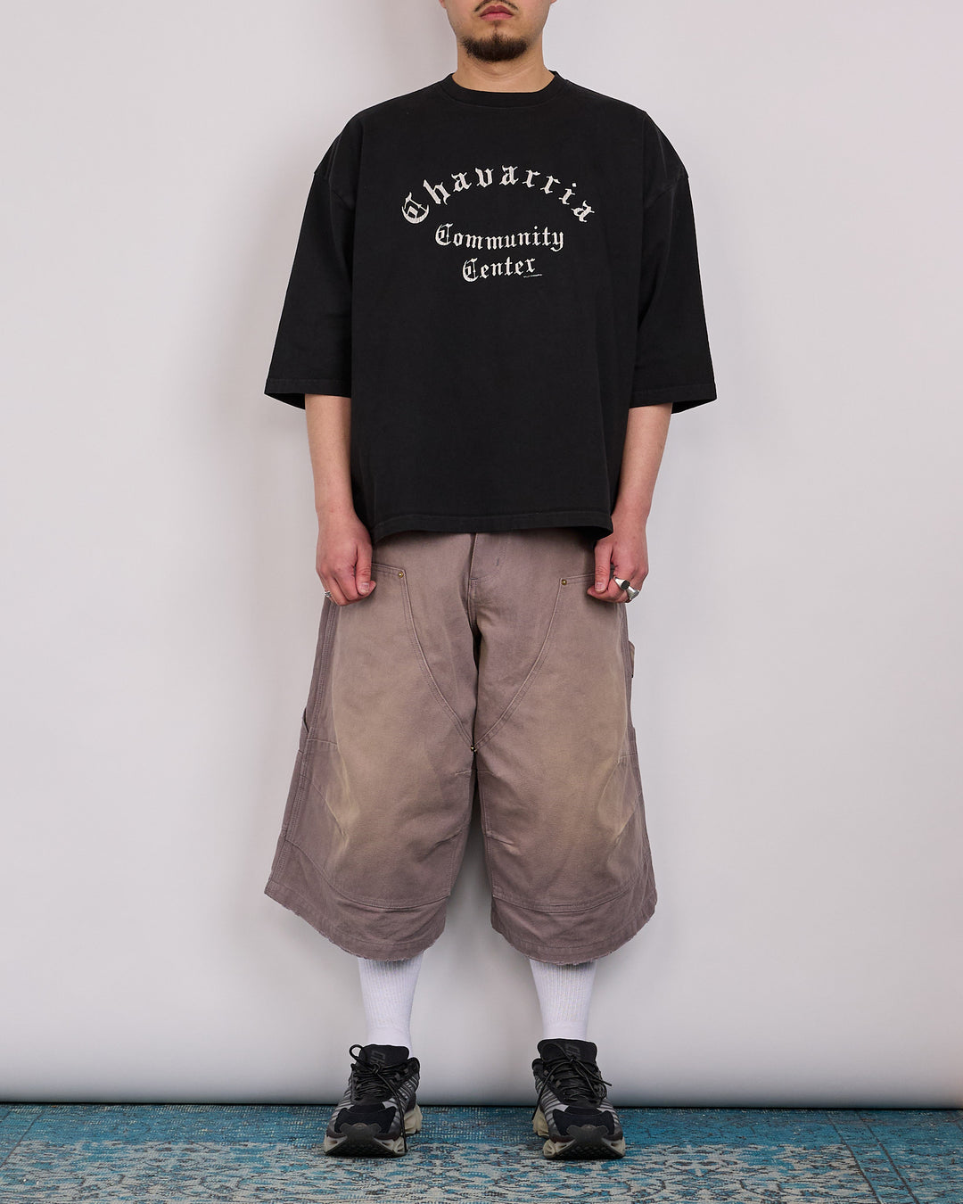 Willy Chavarria Community Center Buffalo T-Shirt Black