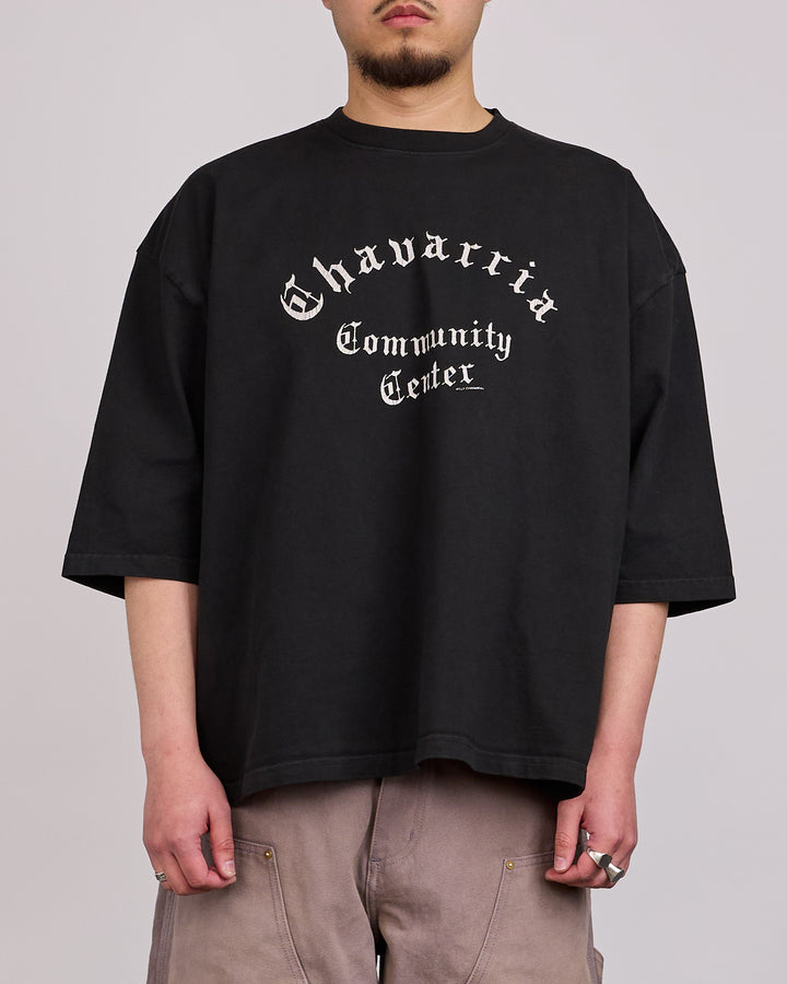 Willy Chavarria Community Center Buffalo T-Shirt Black