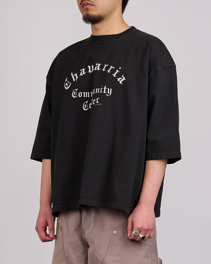 Willy Chavarria Community Center Buffalo T-Shirt Black