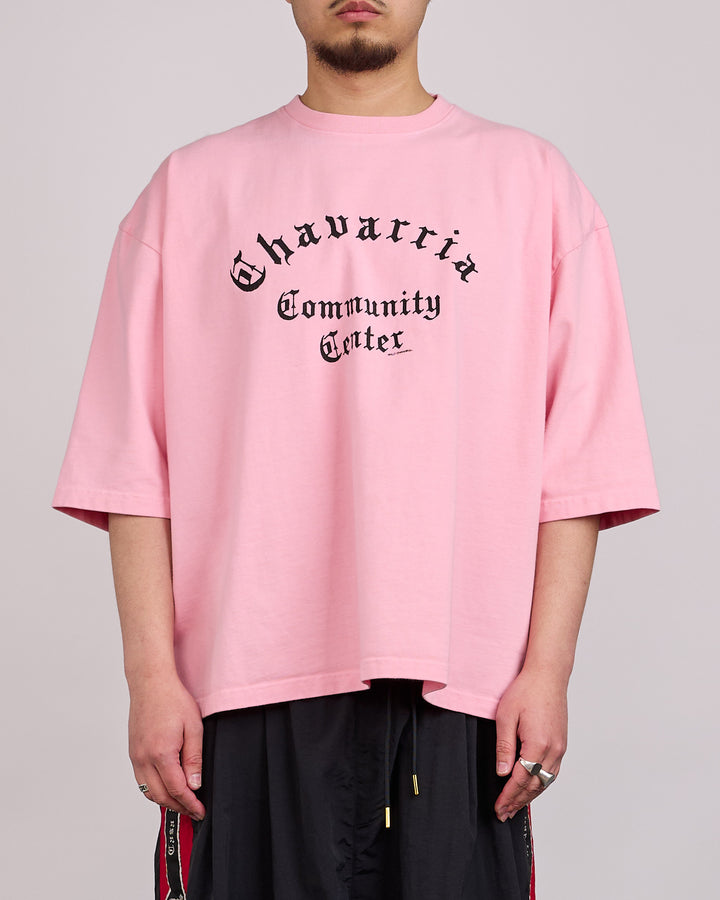 Willy Chavarria Community Center Buffalo T-Shirt Chicle