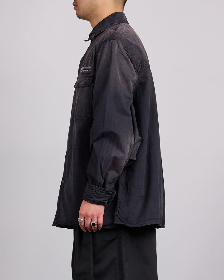 Willy Chavarria Corcoran Outershirt Black