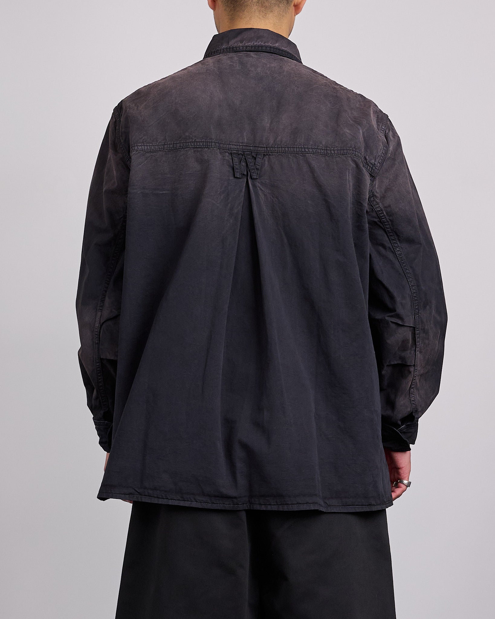 Willy Chavarria Corcoran Outershirt Black – LESS 17