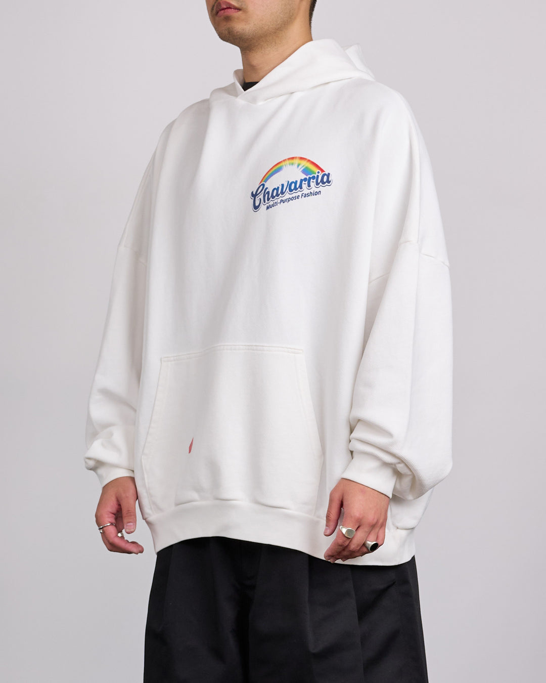 Willy Chavarria Fabuloso Hooligan Hoodie White