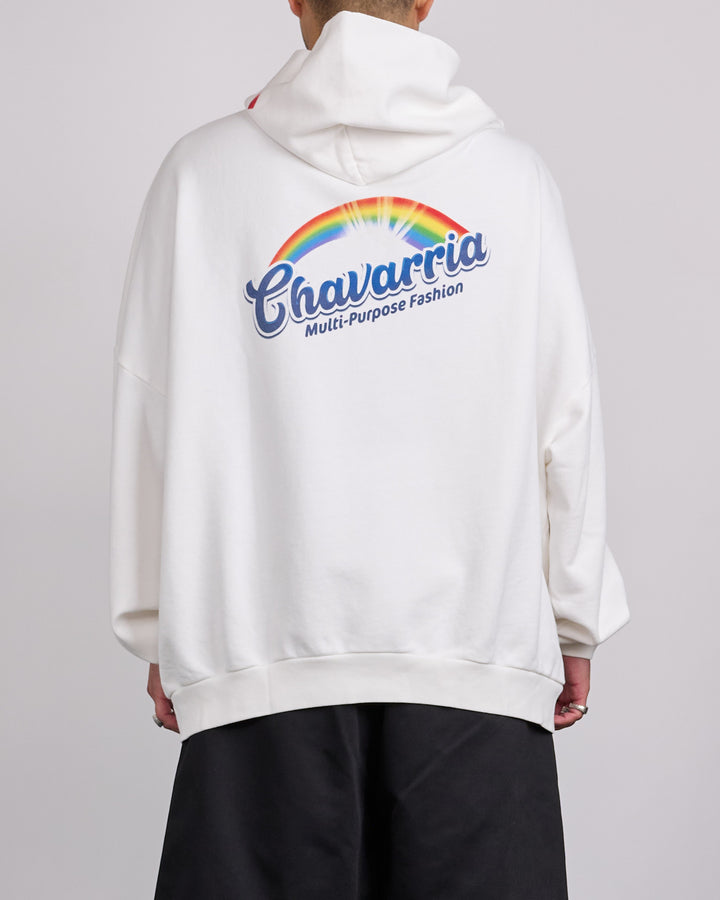 Willy Chavarria Fabuloso Hooligan Hoodie White