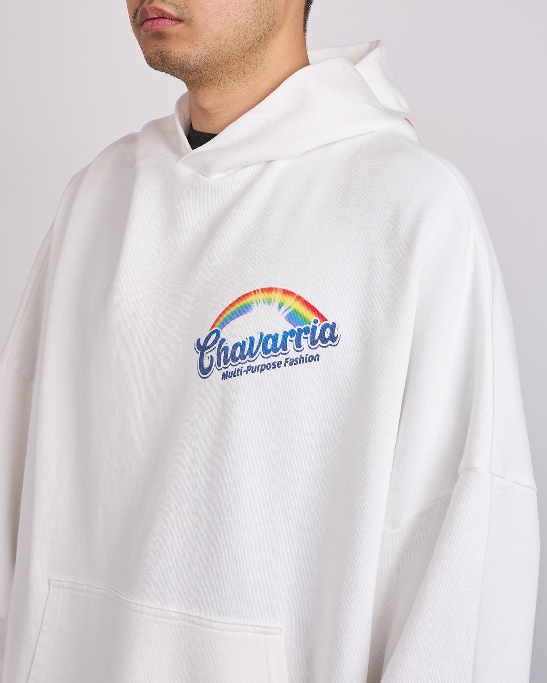 Willy Chavarria Fabuloso Hooligan Hoodie White