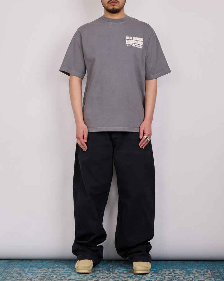 Willy Chavarria Fashion Services Standard T-Shirt Concrete