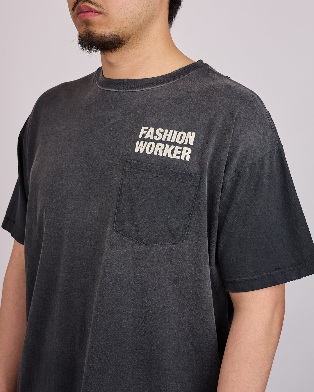 Willy Chavarria Fashion Worker Easy T-Shirt Black