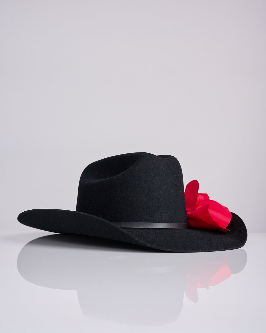 Willy Chavarria Flower Brim Hat Black