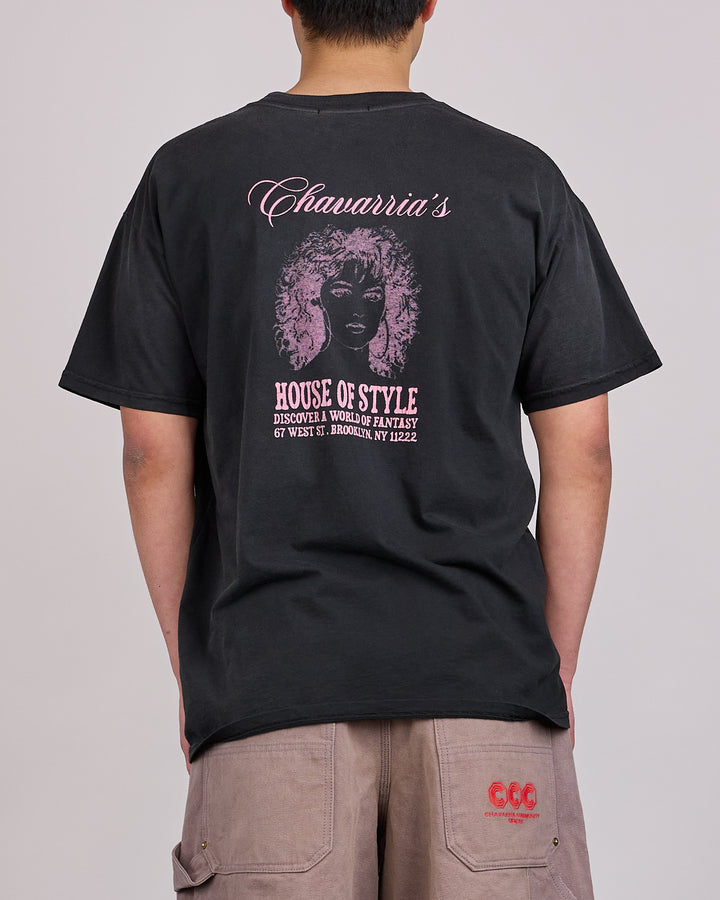 Willy Chavarria House of Style Easy T-Shirt Black