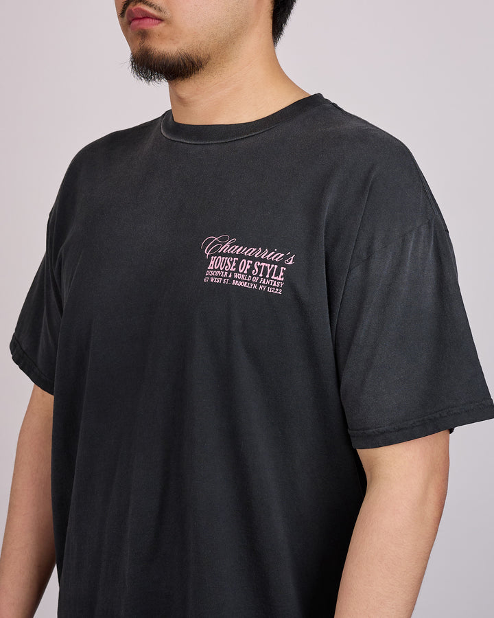 Willy Chavarria House of Style Easy T-Shirt Black