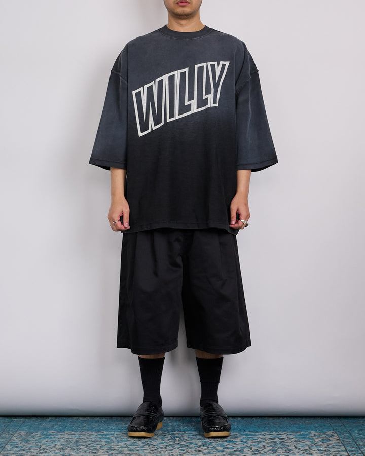 Willy Chavarria Inside Out "Willy" Buffalo T-Shirt Black