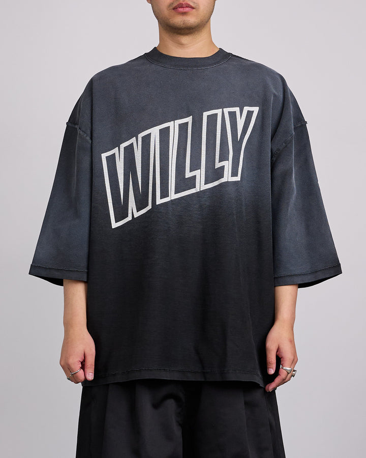 Willy Chavarria Inside Out "Willy" Buffalo T-Shirt Black