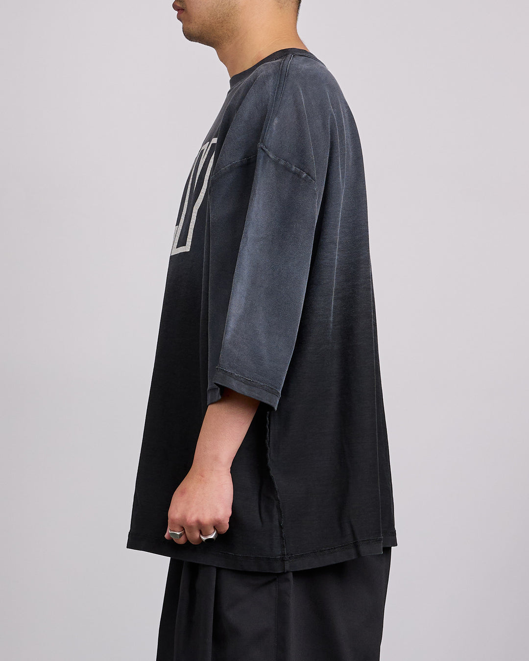 Willy Chavarria Inside Out "Willy" Buffalo T-Shirt Black