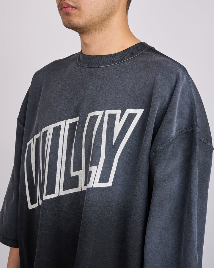 Willy Chavarria Inside Out "Willy" Buffalo T-Shirt Black