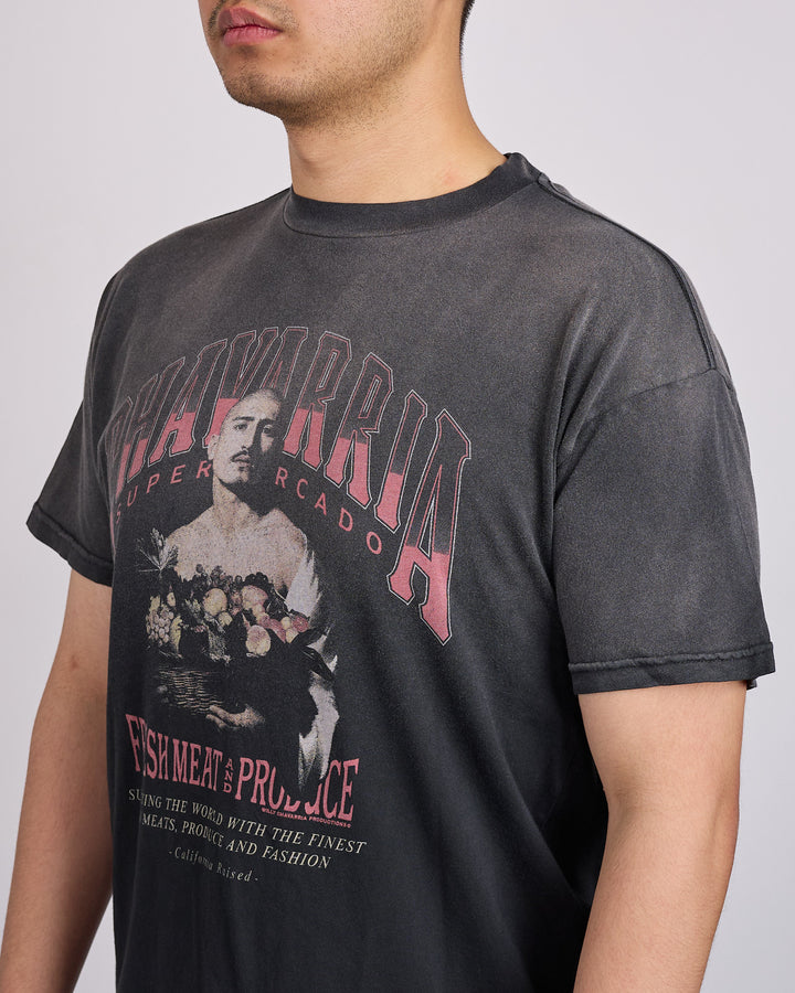 Willy Chavarria San Chachi Produce Easy T-Shirt Black