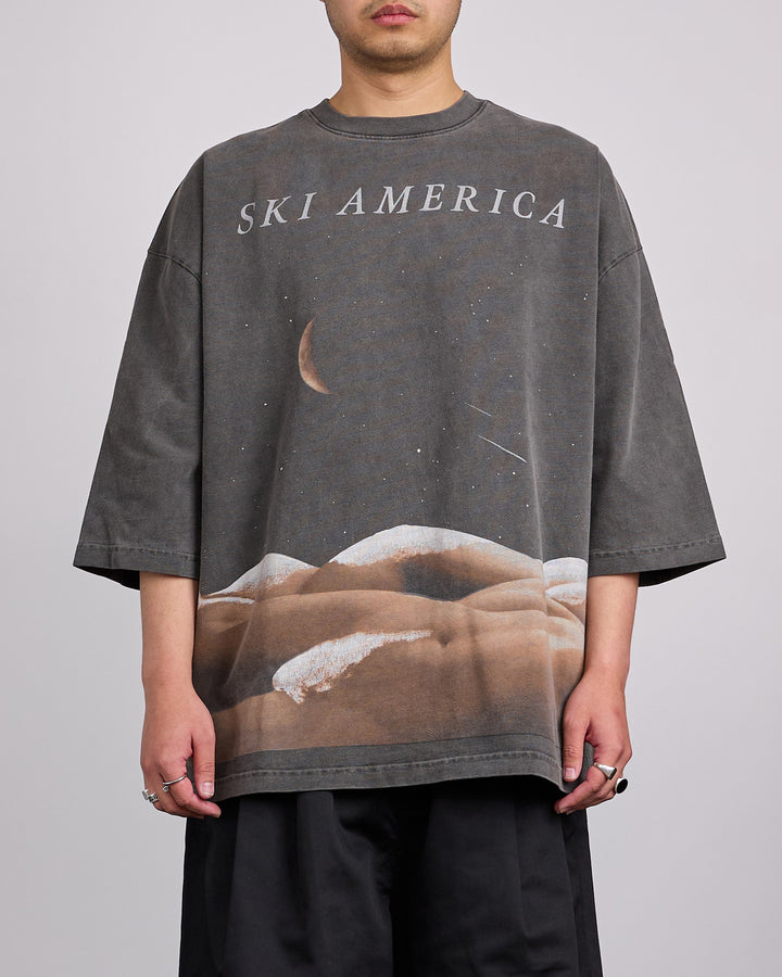 Willy Chavarria Ski America T-Shirt Black